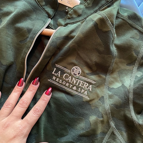 Golf pullover jacket camo - Picture 4 of 5